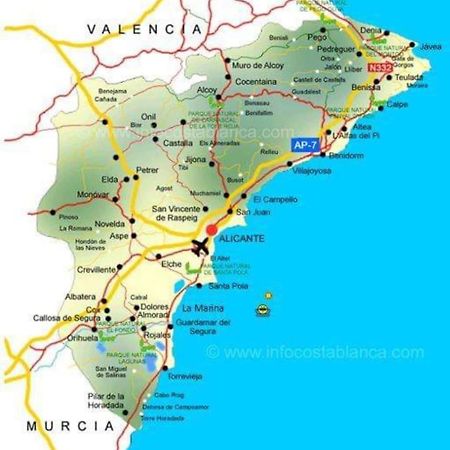Beach Apartment-Villajoyosa, North Alicante 외부 사진